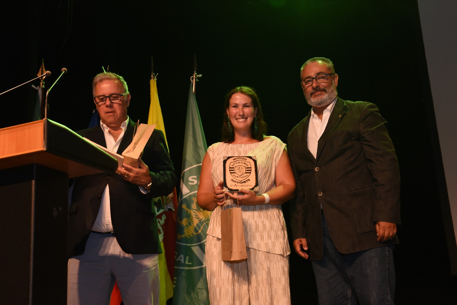 Read more about the article 30º Aniversário do Núcleo Sporting Clube de Portugal de Alcochete – Homenagem a Associados com 25 anos de filiação Leonina.